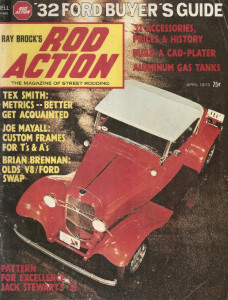 ROD ACTION 1973 APR - Vol 2 #4, DEUCE Spcl, HONING, FE INTO CORVAIR TRUCK